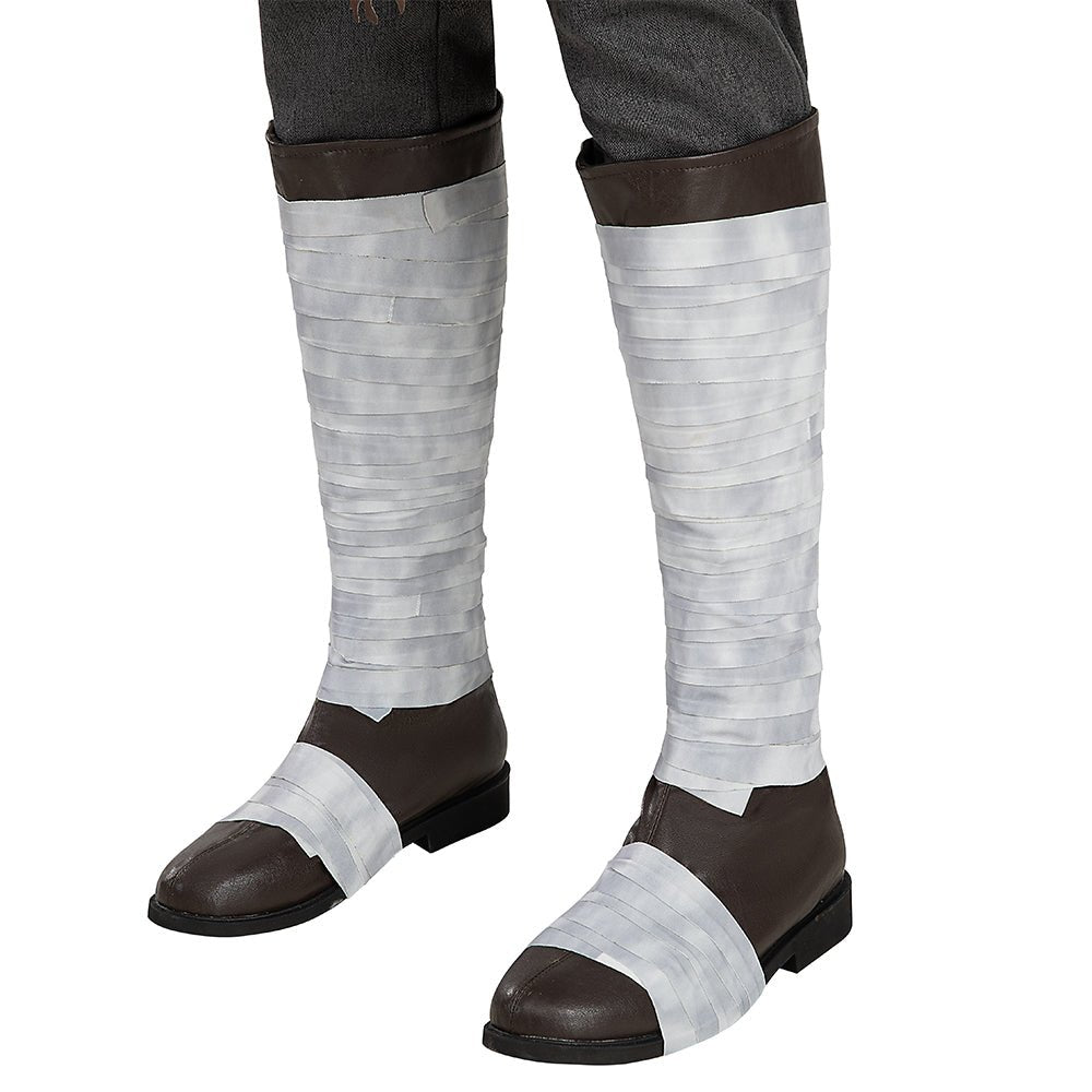Conjunto de Cosplay Star Wars Starkiller Galen Marek com Sapatos - Estrela Cosplay
