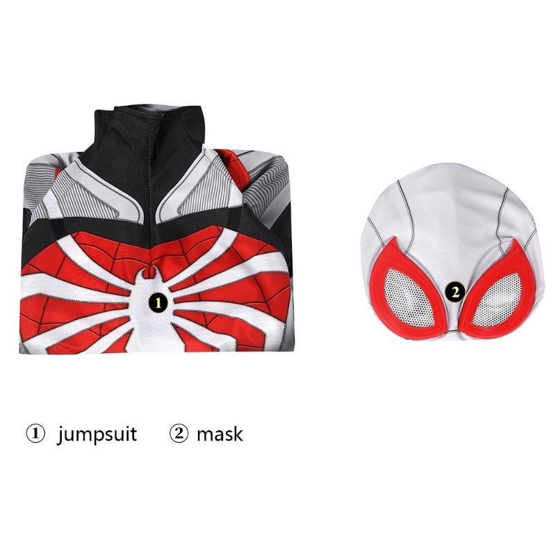 Macaquinho PS5 Homem-Aranha Cosplay Zentai para Halloween e Festa - Estrela Cosplay