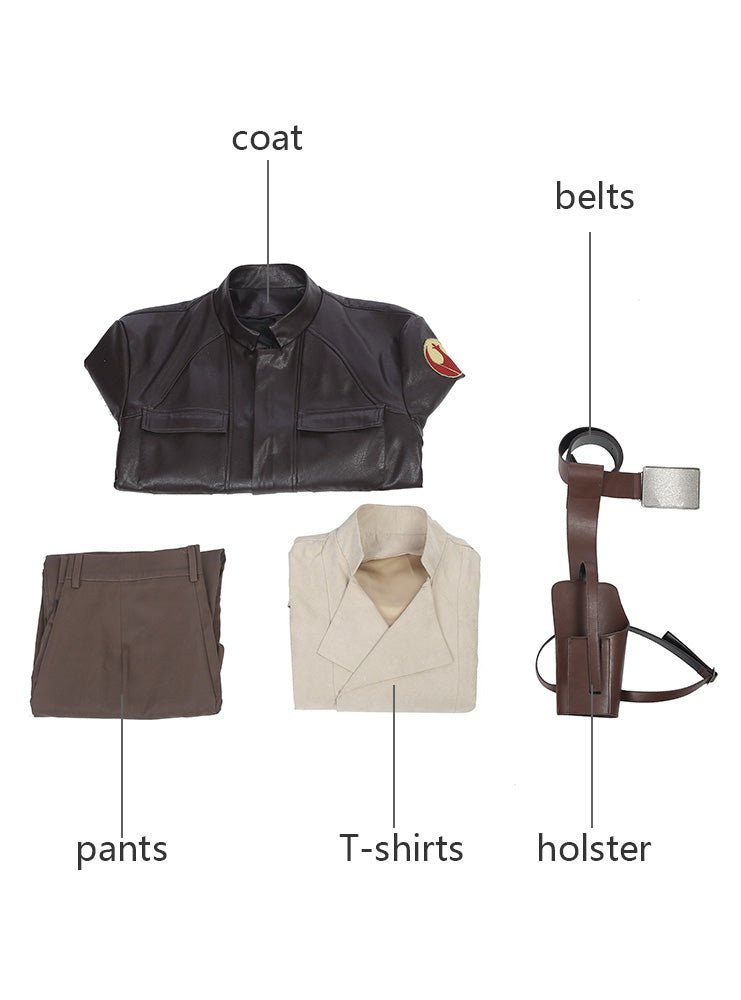 Fantasia de Poe Dameron de Star Wars: O Último Jedi - Qualidade Premium - Estrela Cosplay