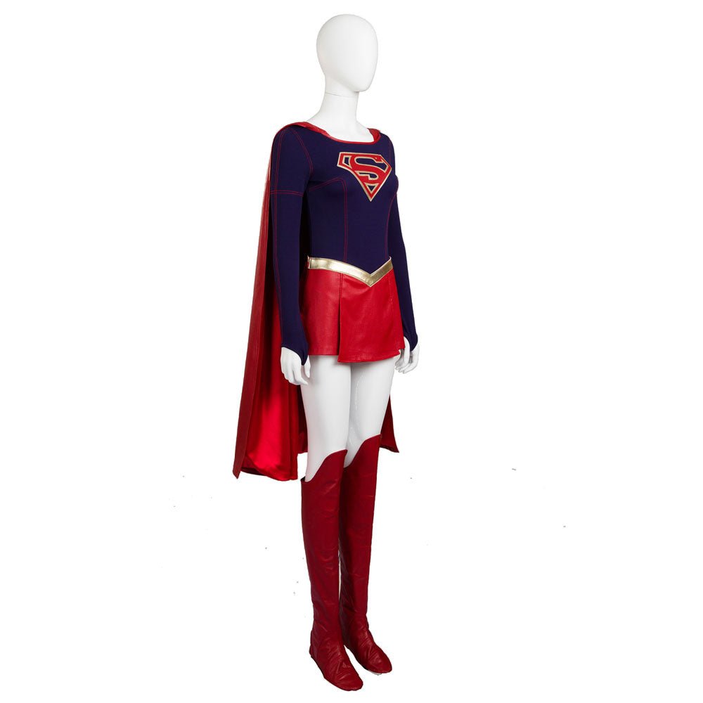 Fantasia de Supergirl da Série The Flash - Traje de Alta Qualidade - Estrela Cosplay