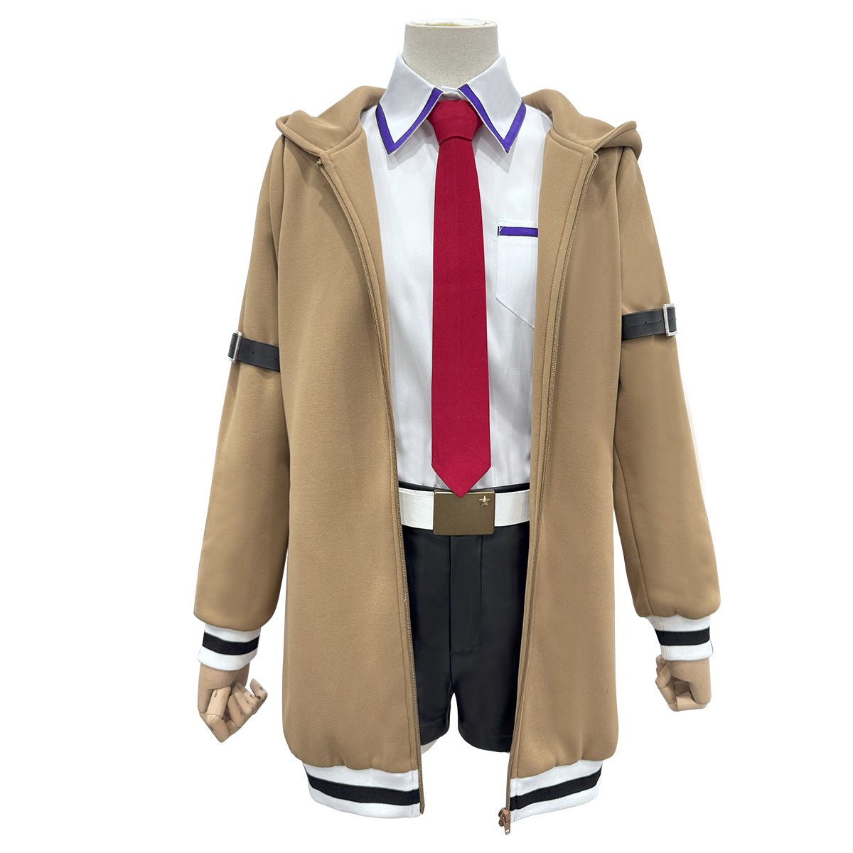 Fantasia de Cosplay Makise Kurisu de Steins;Gate - Traje de Anime de Alta Qualidade - Estrela Cosplay