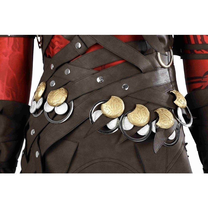 Conjunto de Cosplay de Karlach de Baldur's Gate - Estrela Cosplay