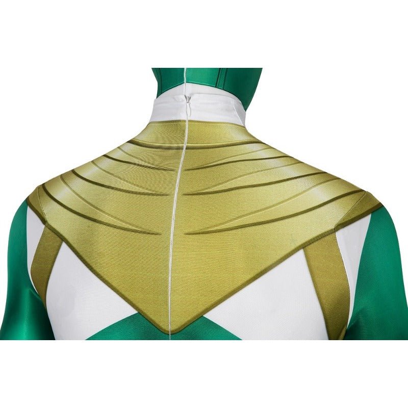 Traje de Cosplay do Green Ranger Power Rangers Verde Impresso de Alta Qualidade - Estrela Cosplay