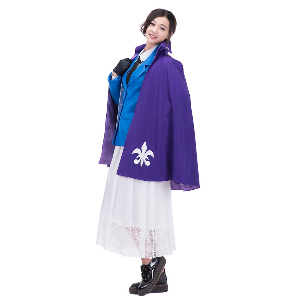 Fantasia de Cosplay Nyotalia França de Hetalia: Axis Powers - Vestido Feminino - Estrela Cosplay