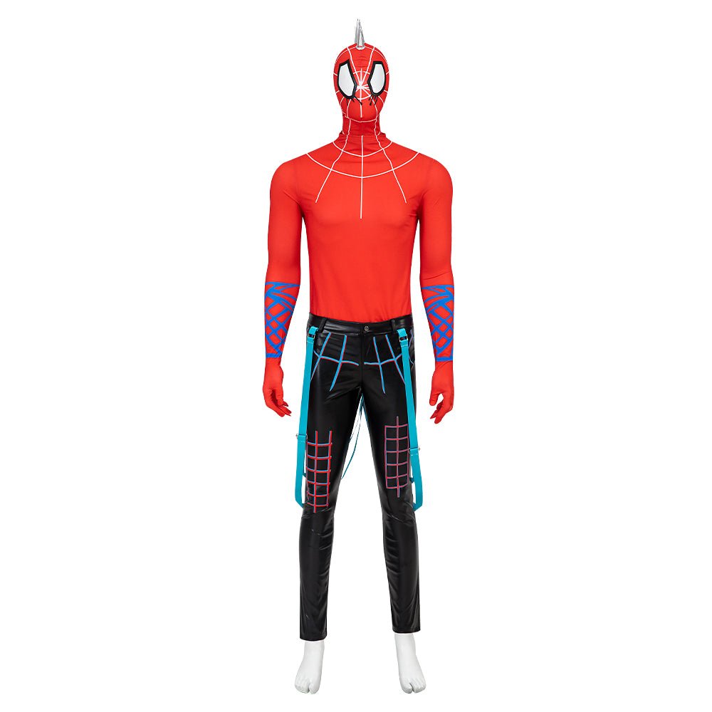 Fantasia de Cosplay Punk Spider-Man (Hobie) de Spider-Man: Através do Spider-Verso - Estrela Cosplay