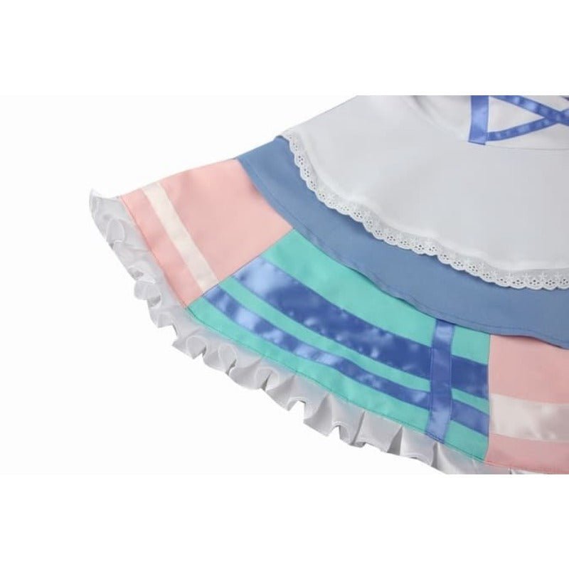 Fantasia de Cosplay Love Live! Sunshine!! Aqours Jumping Heart - Chika, Dia, Ruby e Riko - Estrela Cosplay