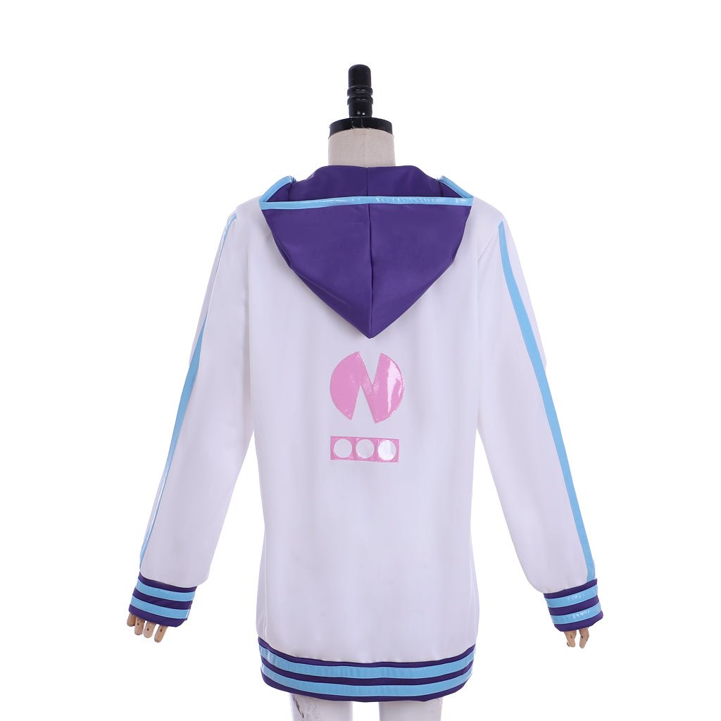 Moletom de Cosplay Hyperdimension Neptunia | Jaqueta com Zíper Purple Heart | Jaqueta de Cosplay Unissex - Estrela Cosplay