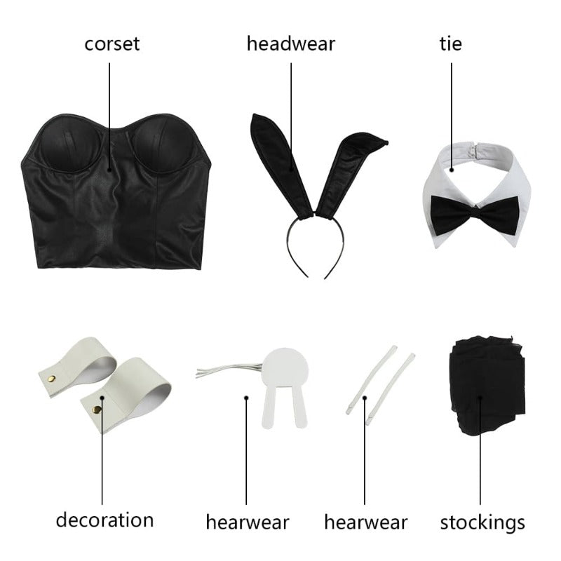 Fantasia de Coelhinha Sakurajima Mai - Rascal Does Not Dream of Bunny Girl Senpai - Estrela Cosplay