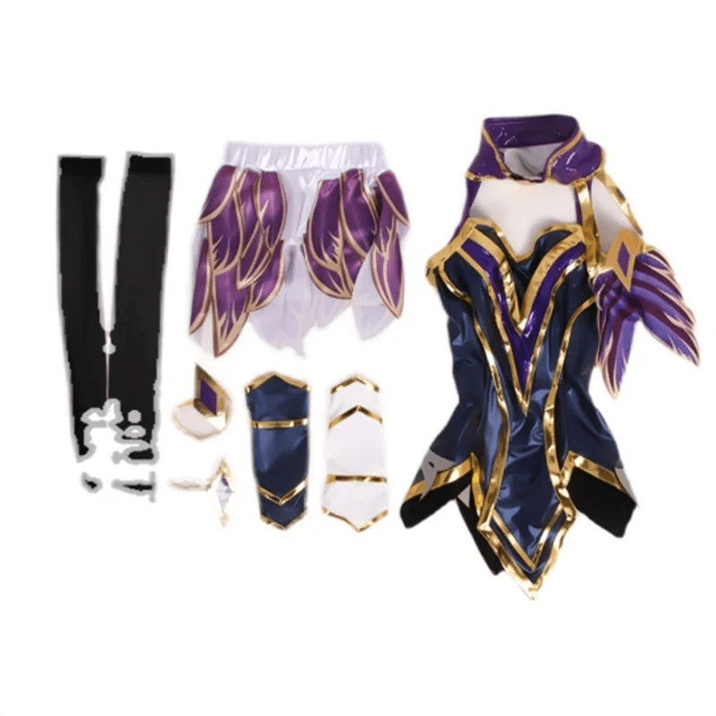 Fantasia de Cosplay de Ahri do LOL para Mulheres - Uniforme para Halloween e Carnaval - Estrela Cosplay