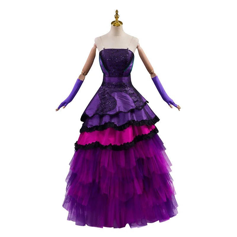 Fantasia Medieval Vitoriana Vintage Lolita Roxo para Festas e Bailes - Estrela Cosplay