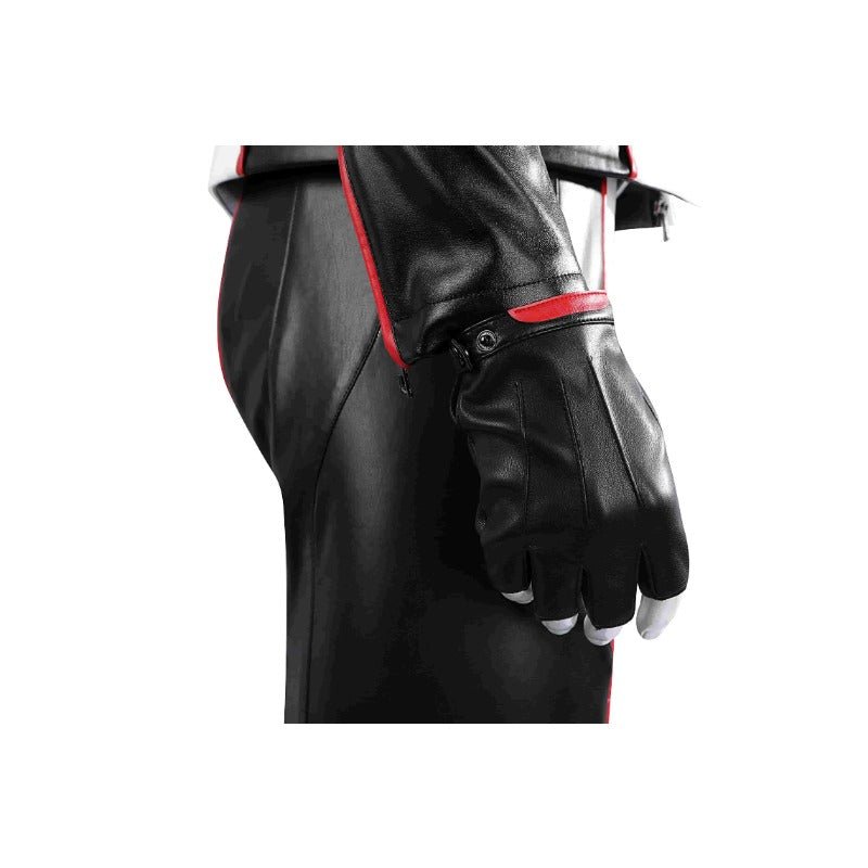 Fantasia de Mister Terrific Michael Holt - Traje de Couro Branco para Halloween - Estrela Cosplay