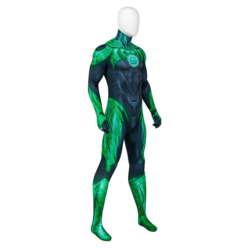 Fantasia Green Lantern Suicide Squad Mata a Liga da Justiça - Traje de Herói Masculino - Estrela Cosplay