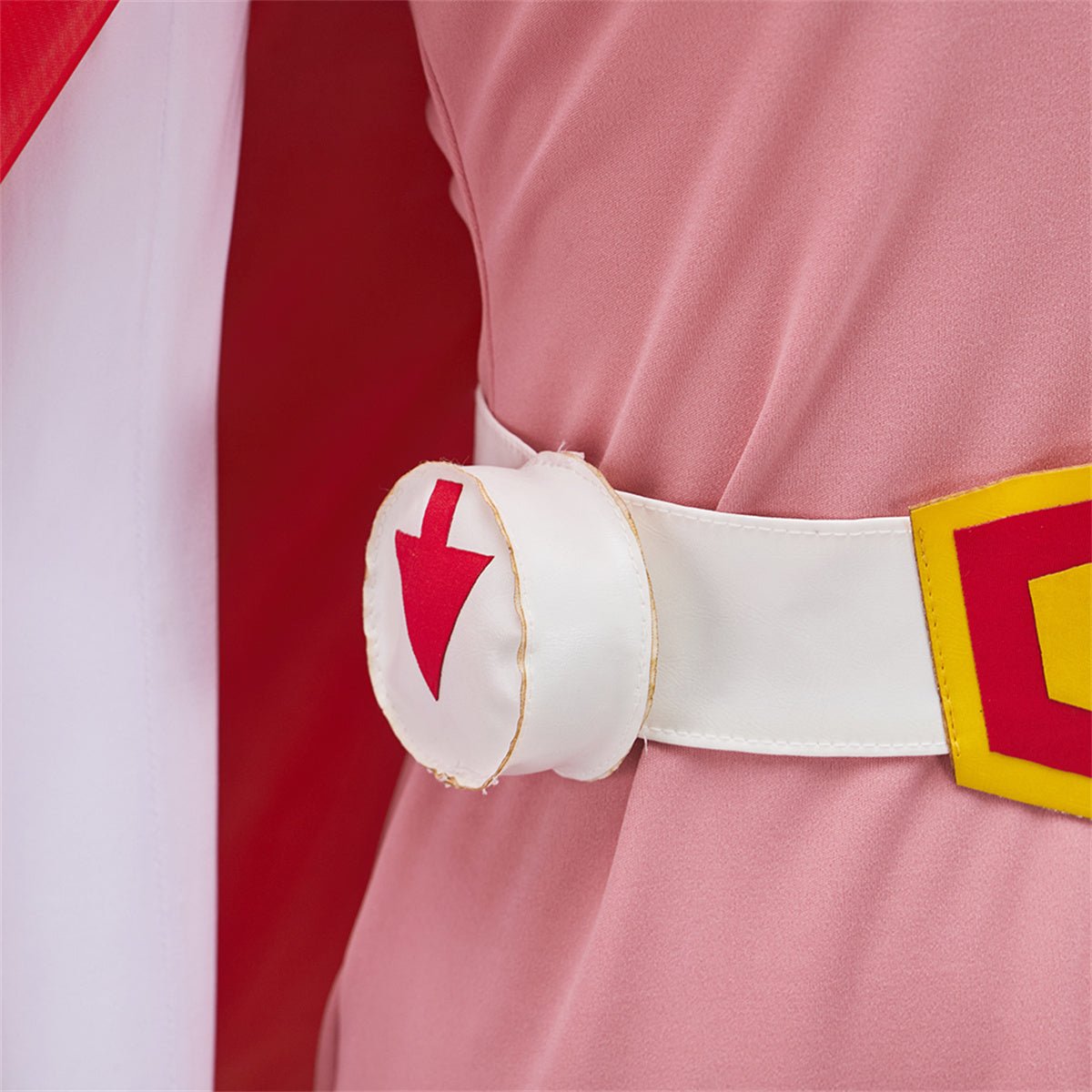 Fantasia Rosa Jun da Equipe Ninja Científica Gatchaman – Traje Oficial de Anime - Estrela Cosplay