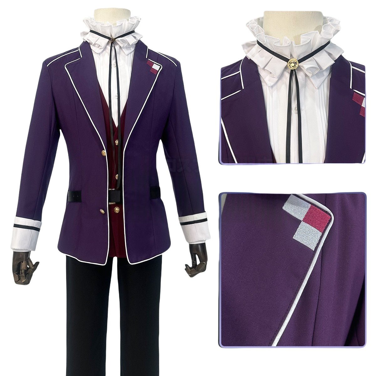 Fantasia Cosplay Sakamaki Kanato Devil Lover - Qualidade Premium - Estrela Cosplay