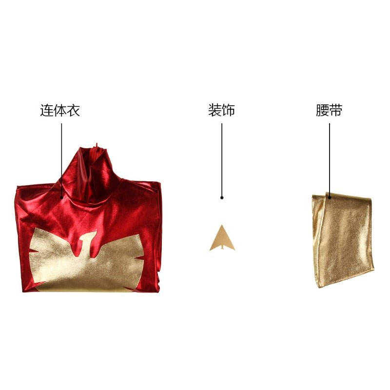 Traje de Cosplay Mulher X Fênix Jean Grey Super-heroína para Halloween e Comic Con - Estrela Cosplay