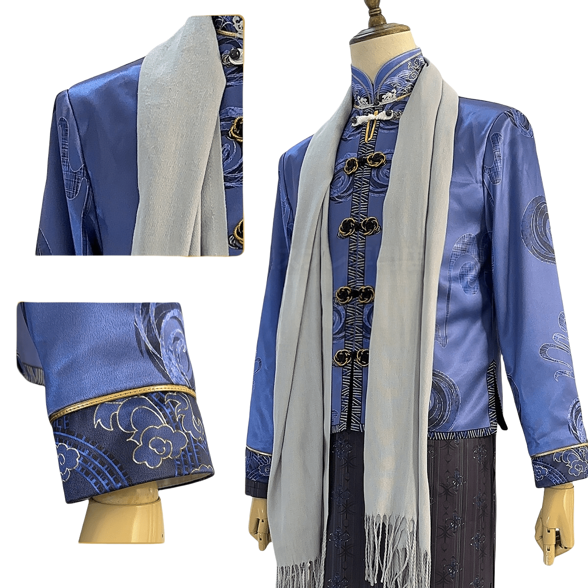 Fantasia de Cosplay Lu Jinghe para o Jogo Livro de Evento Indeciso - Estrela Cosplay