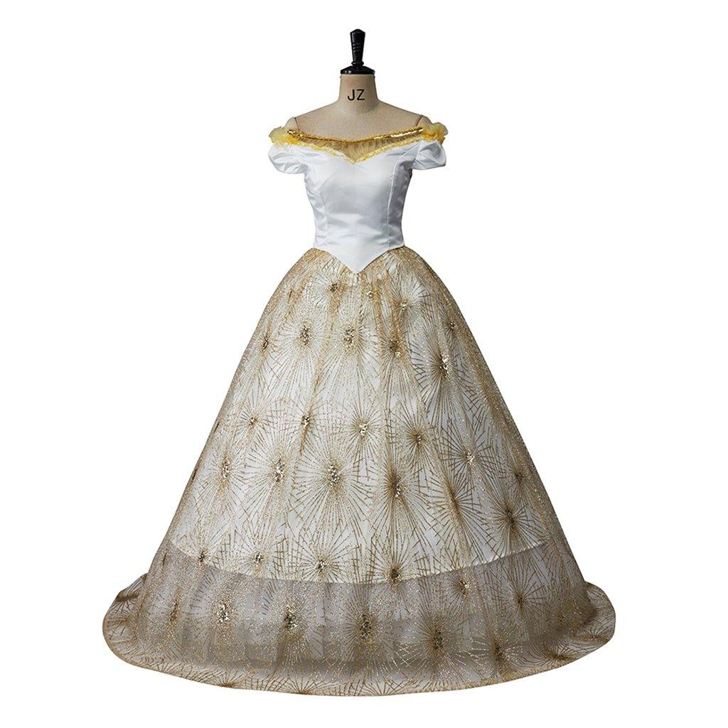 Vestido de Cosplay Christine Daae Fantasma da Ópera Estampa Fogos de Artifício - Estrela Cosplay