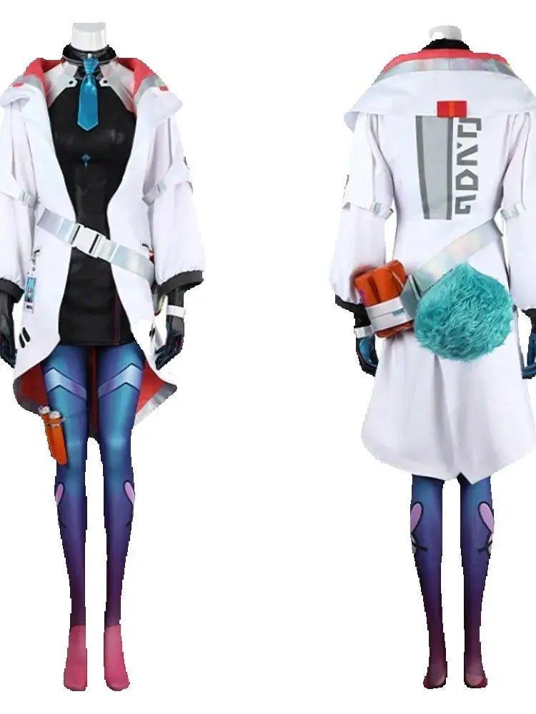 Fantasia de Cosplay Battle Bunny Aurora para Mulheres - Conjunto Completo para Halloween e Festas - Estrela Cosplay