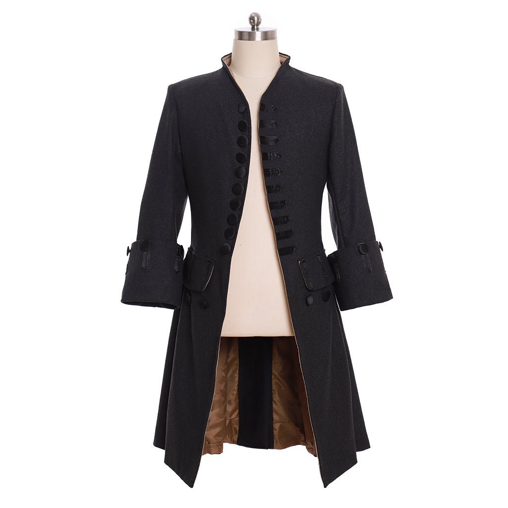 Casaco Real Militar do Século 18 - Príncipe Colonial para Homens - Estrela Cosplay