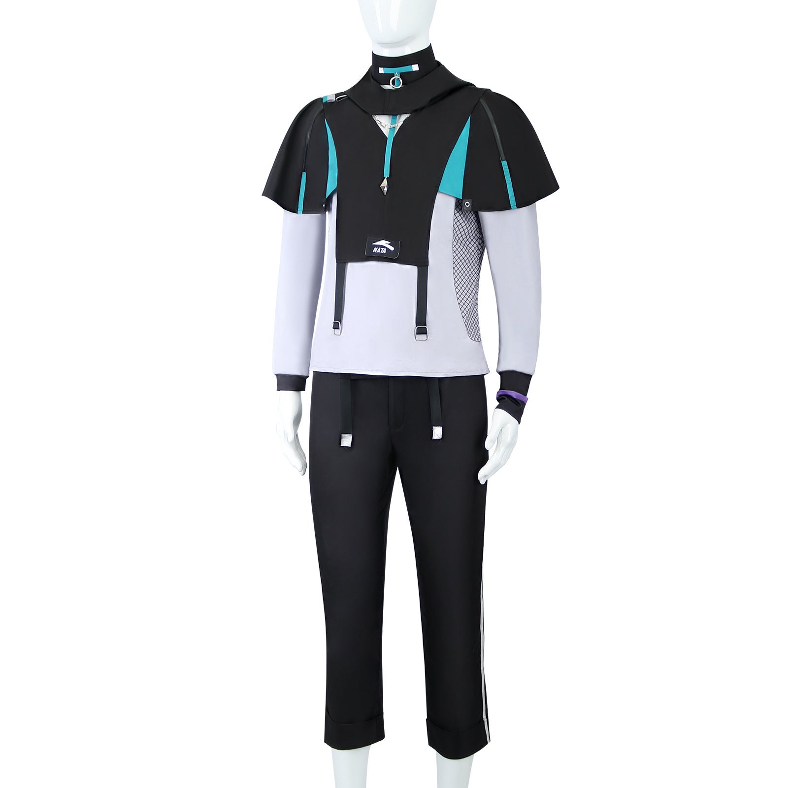 Conjunto de Cosplay Genshin Impact Xiao & Qiqi – Design Oficial - Estrela Cosplay