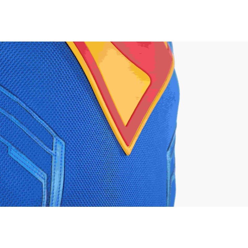Fantasia de Cosplay Super-Herói Clark Kent - Macaquinho Azul com Capa Vermelha - Estrela Cosplay