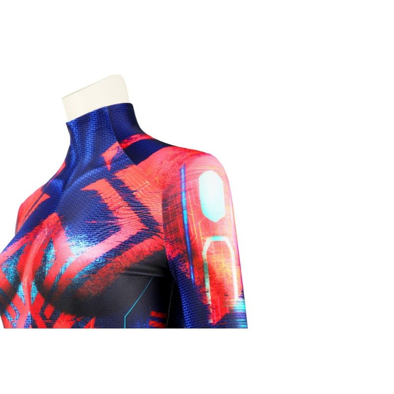 Maca-Aranha 2099 Miguel O'Hara Macacão Cosplay de Aranhaverso - Traje Quente - Estrela Cosplay