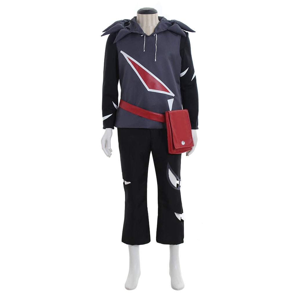 Fantasia de Cosplay de Gladion da Equipe Caveira de Pokémon Sol e Lua - Estrela Cosplay