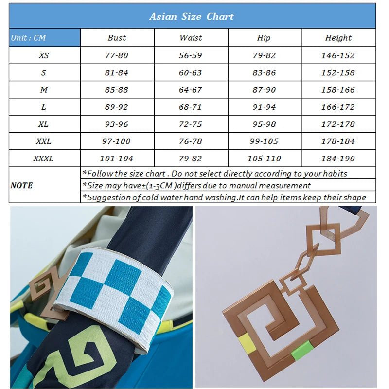 Fantasia de Cosplay Kinich de Genshin Impact para Homens - Caçador de Fogo - Estrela Cosplay