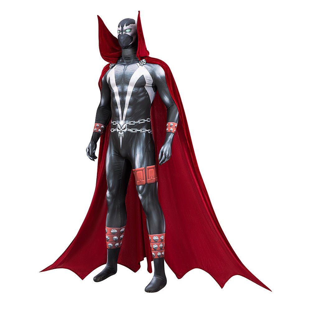 Traje de Cosplay Spawn Al Simmons - Conjunto de Bodysuit Premium para Halloween - Estrela Cosplay