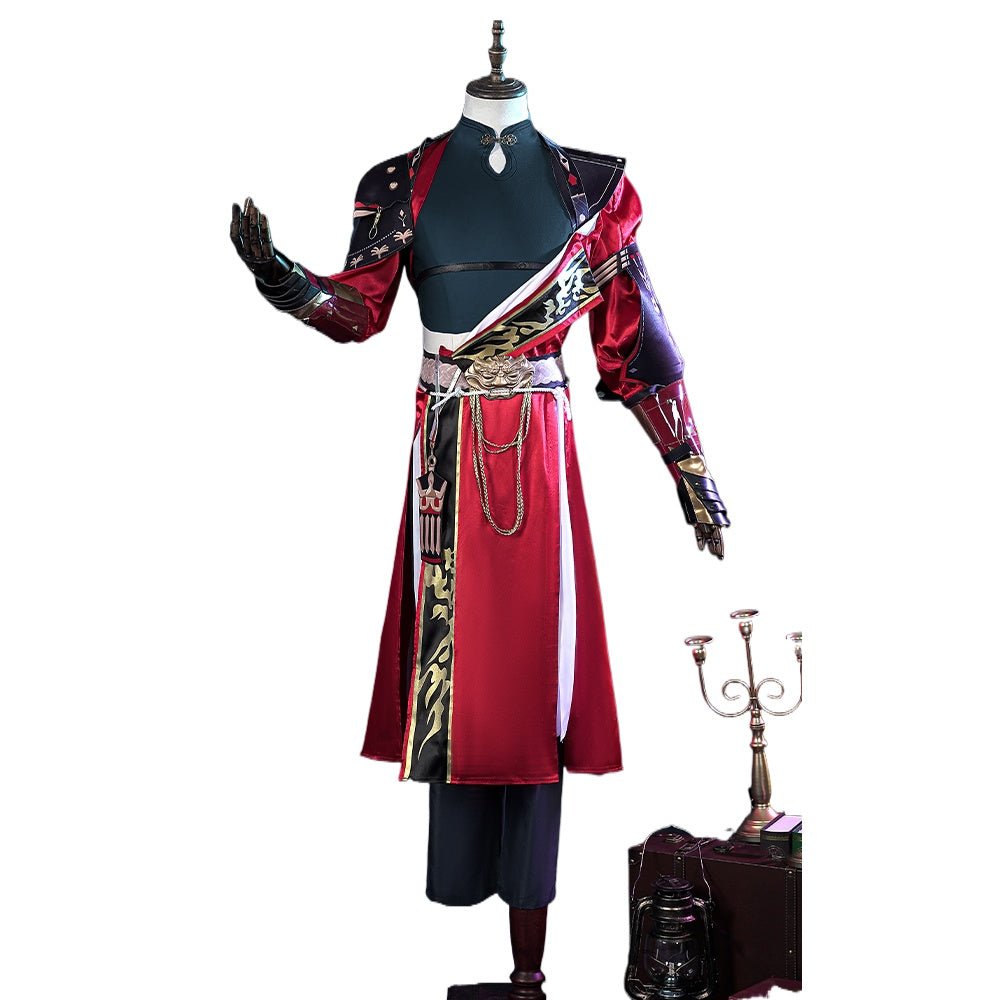 Code: Luan - Fantasia Sun Ce Cosplay para Homens - Traje de Personagem de Jogo de Alta Qualidade - Estrela Cosplay
