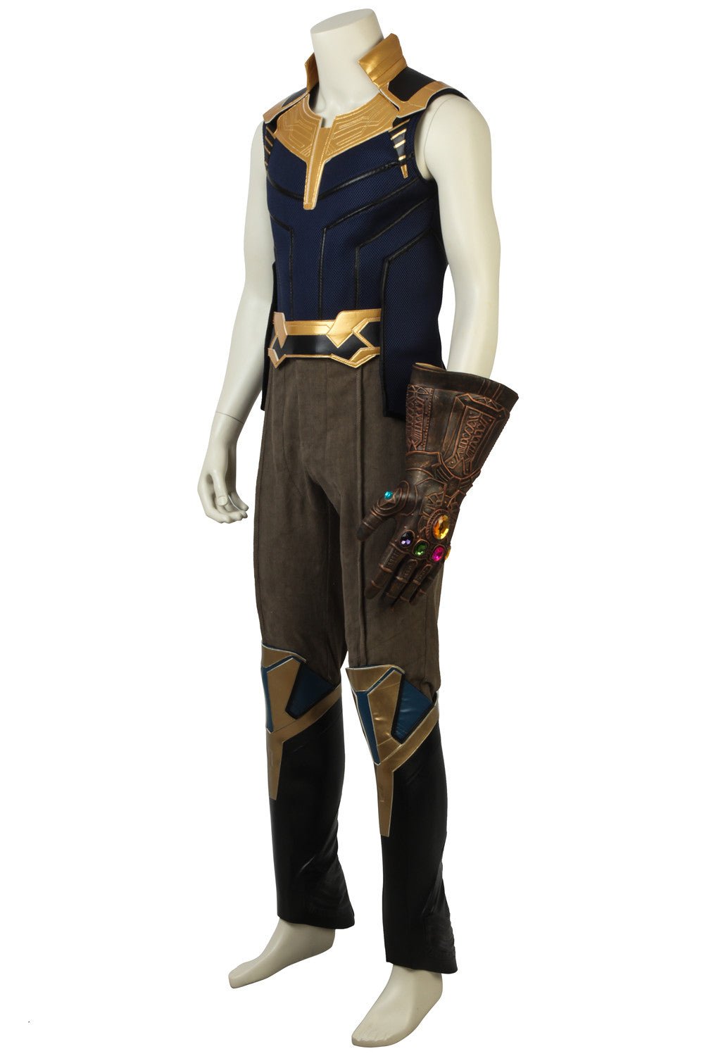 Fantasia de Thanos - Avengers: Guerra Infinita - Colete, Calça e Luvas para Homens - Estrela Cosplay