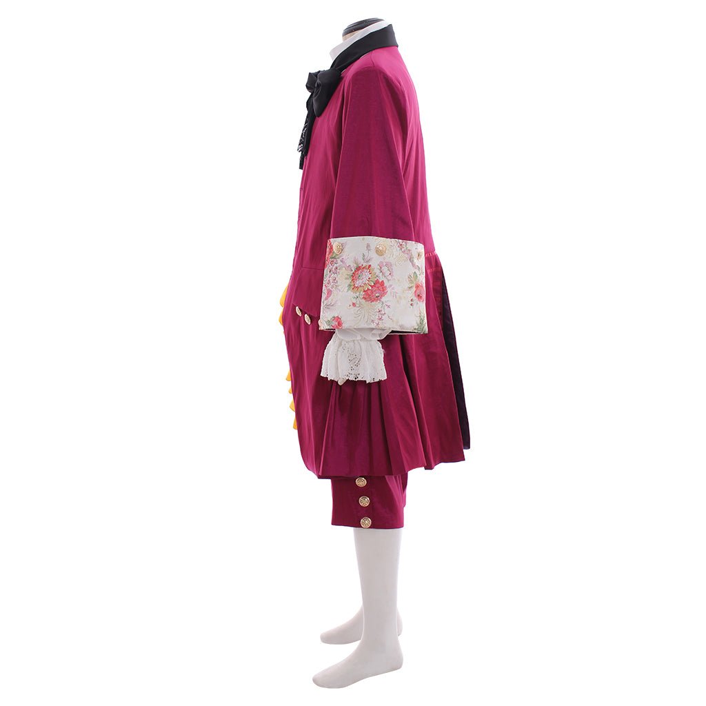 Traje Barroco Rococó Roxo para Homens | Elegante Fantasia de Cosplay para Casamentos e Festas - Estrela Cosplay