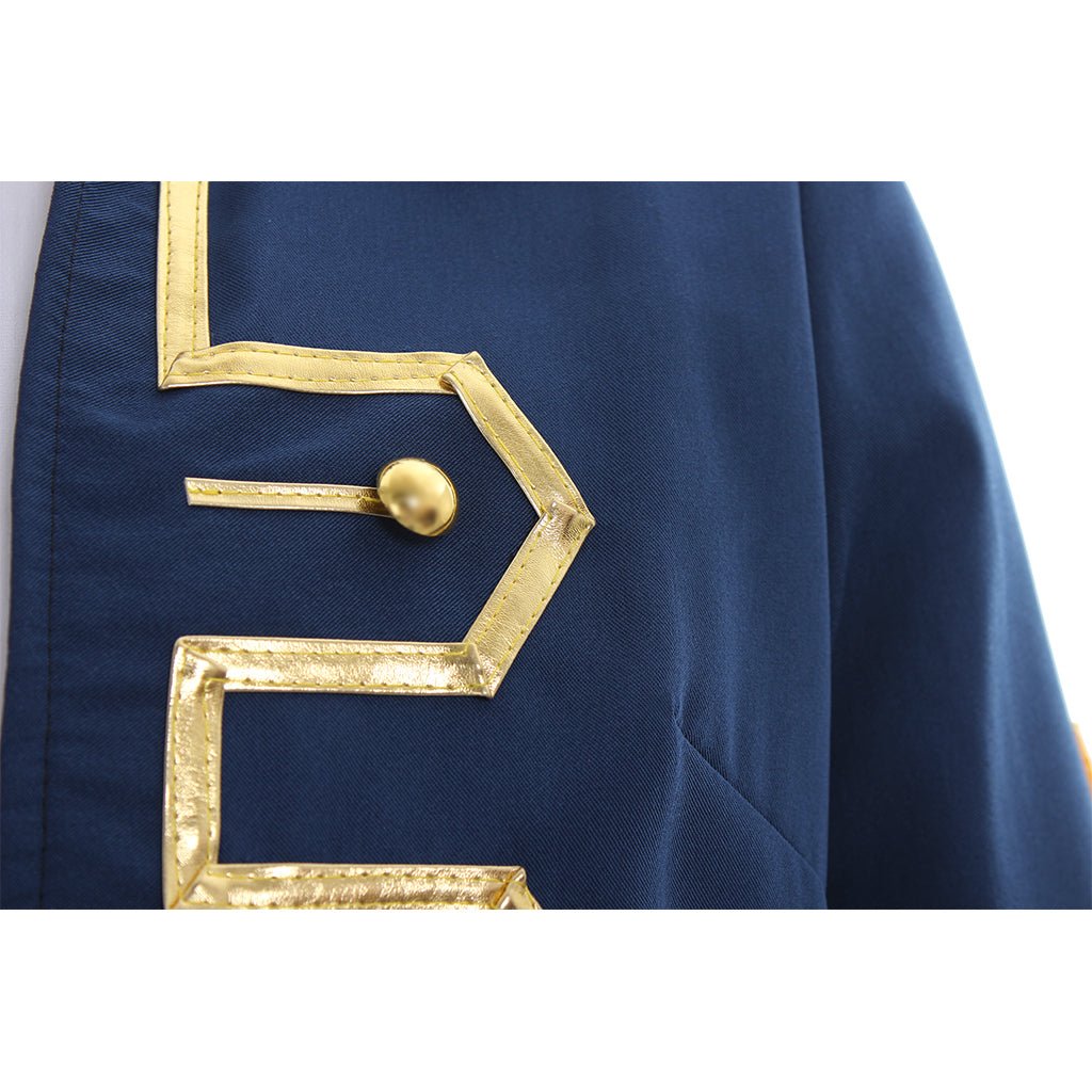 Fantasia de Cosplay de Nils Light Field para Homens | Conjunto de Casaco, Camisa e Calça Temática de Jogo - Estrela Cosplay