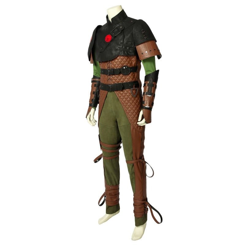 Fantasia Premium de Couro Sintético Hiccup de Como Treinar Seu Dragão 2 - Estrela Cosplay