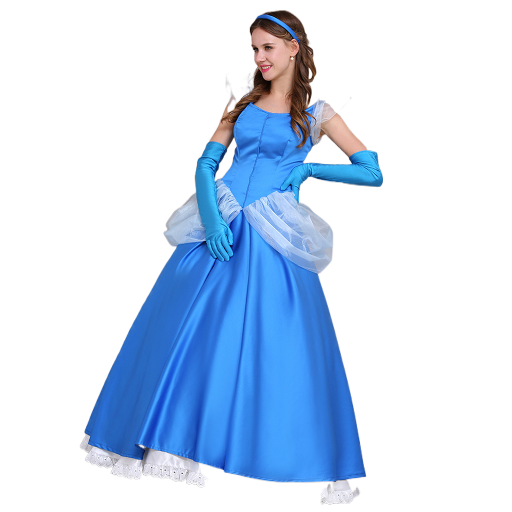 Série de Fantasias de Cosplay Disney Cinderela: Princesa, Príncipe, Madrasta e Empregada - Estrela Cosplay