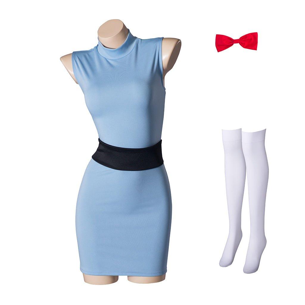 Fantasia Cosplay Blossom Bubbles Buttercup | Vestidos Rosa, Azul e Verde para Mulheres | Trajes para Festa e Halloween - Estrela Cosplay