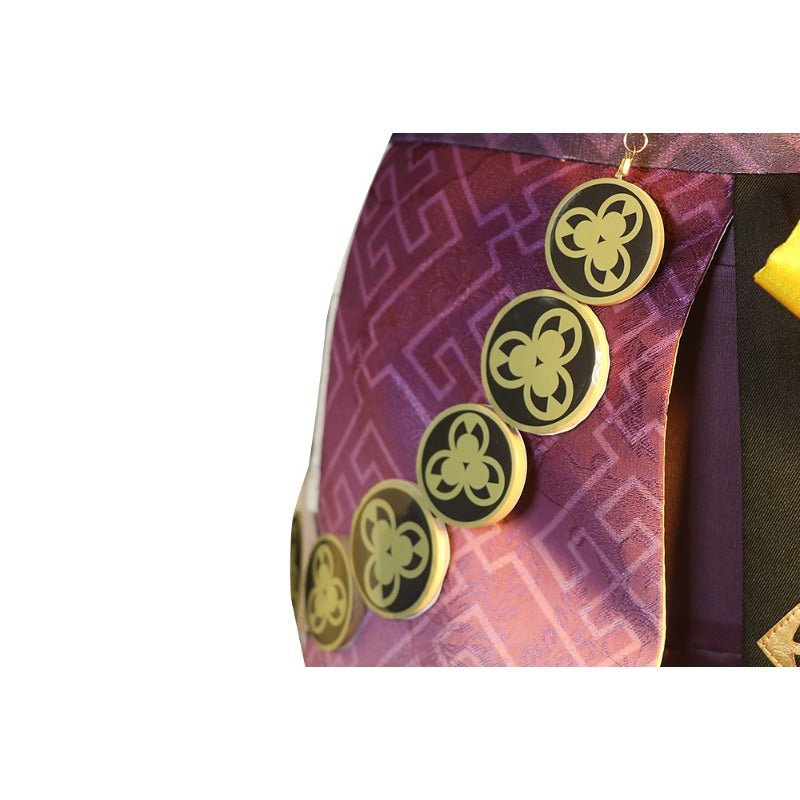 Fantasia de Kujou Sara de Genshin Impact para Halloween e Eventos de Anime - Estrela Cosplay