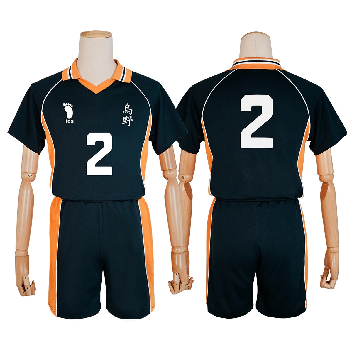 Jerseys de Cosplay Haikyuu Hinata Shouyou NO.10 Nishinoya Yuu NO.4 Kozume Kenma NO.5 Kuroo Tetsuro NO.1 Kageyama - Estrela Cosplay