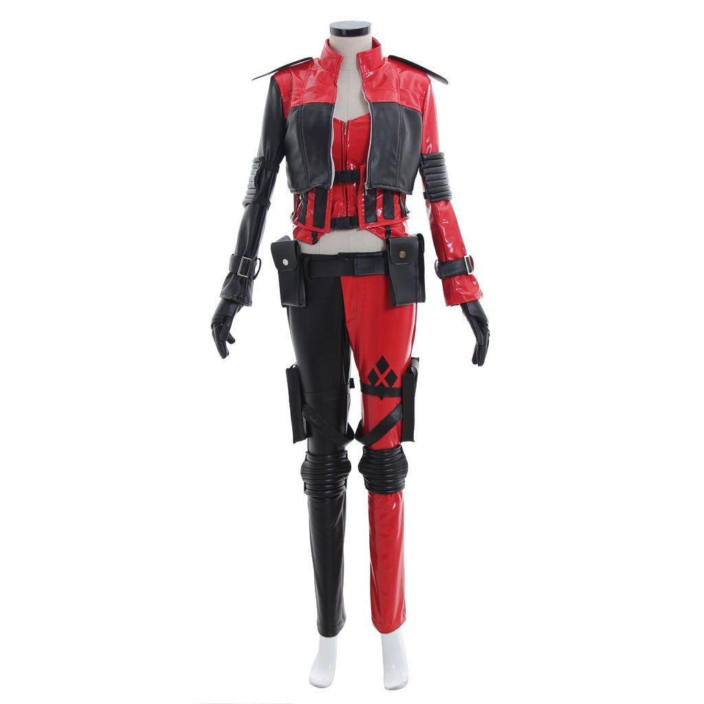 Fantasia de Harley Quinn Cosplay – Divertida, Feroz e Icônica Roupa de Supervilã Feminina - Estrela Cosplay