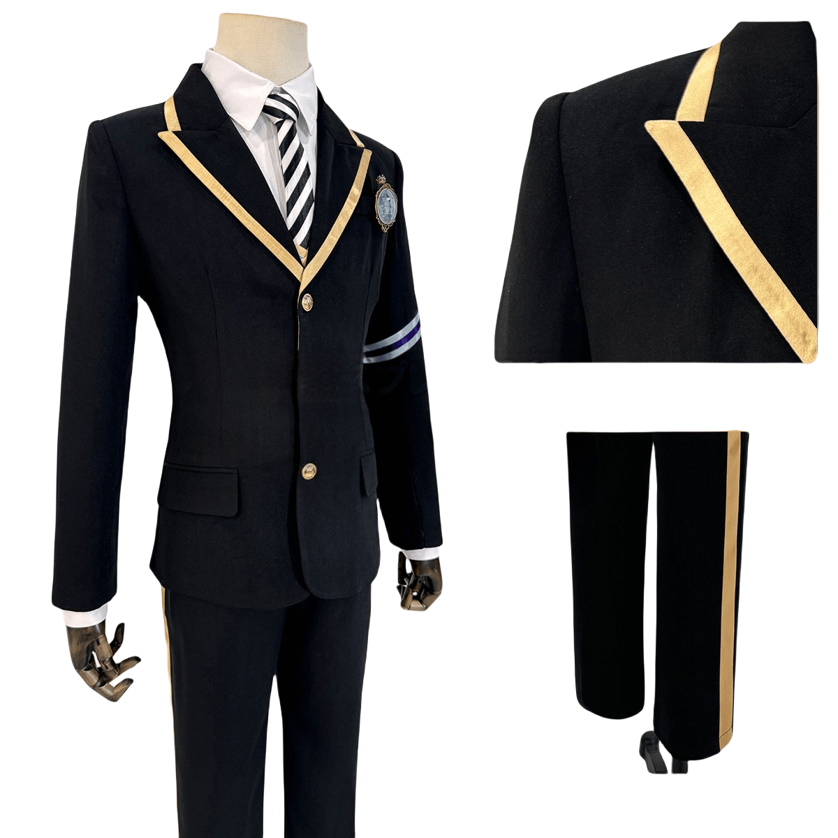 Fantasia Cosplay Twisted Wonderland - Heartslabyul, Savanaclaw, Octavinelle, Scarabia, Ignihyde - Estrela Cosplay