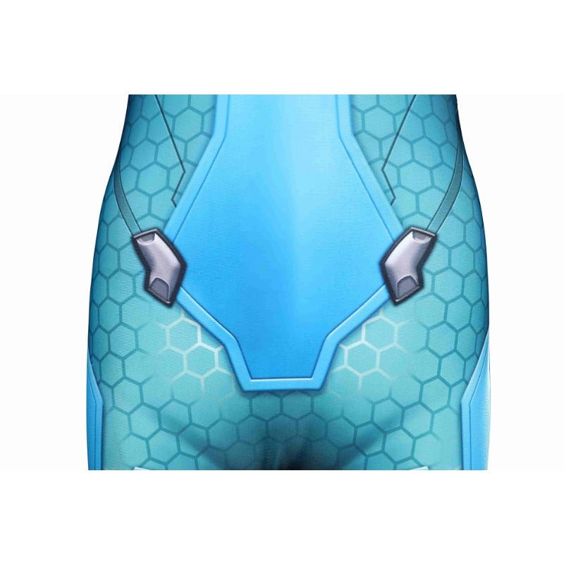 Fantasia de Cosplay Overwatch 2 Juno Mulher Azul para Halloween e Carnaval - Estrela Cosplay