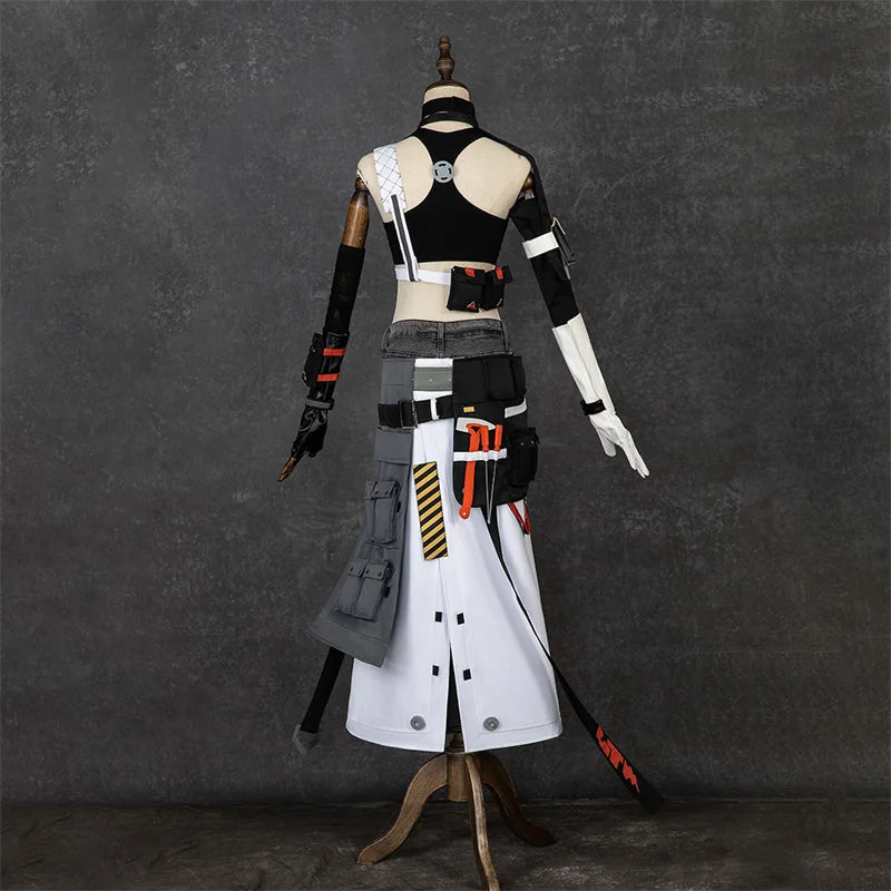 Fantasia de Cosplay Grace Howard de Zenless Zone Zero - Agente de Anomalia Elétrica para Halloween e Eventos - Estrela Cosplay