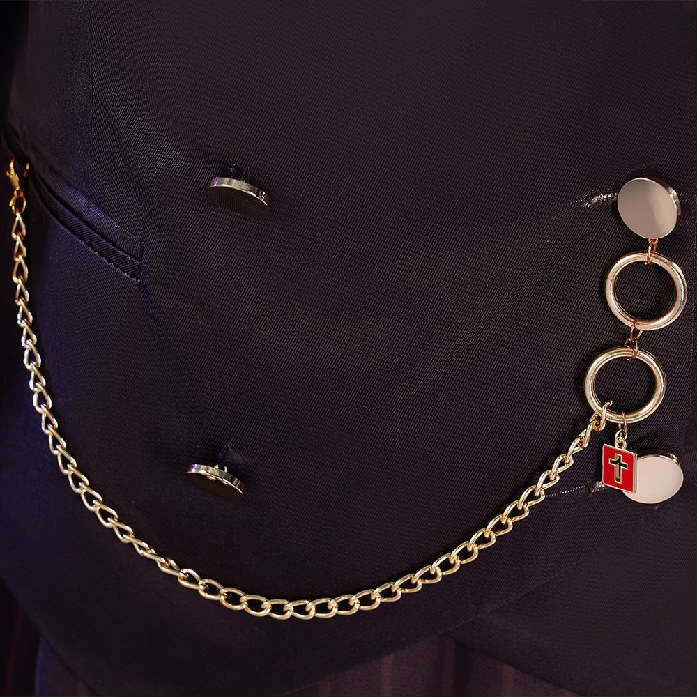 Genshin Impact - Fantasia de Hu Tao (Edição Colaboração OnePlus) Traje Cosplay - Estrela Cosplay