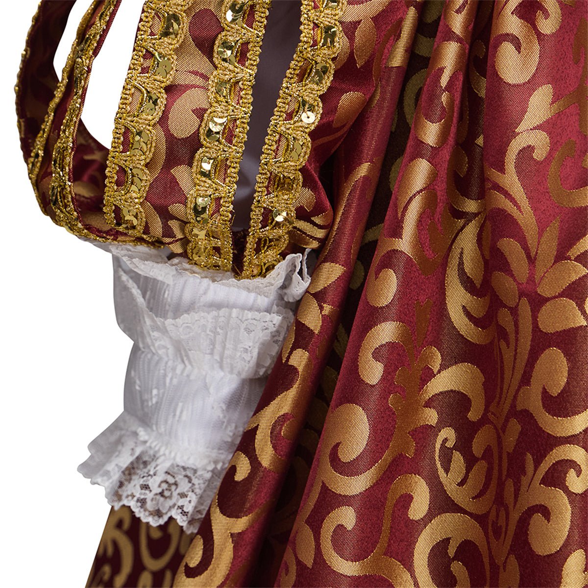 Traje de Cosplay Nobreza Real com Capuz e Capa – Elegante Vestido de Fantasia para Entusiastas de Cosplay - Estrela Cosplay