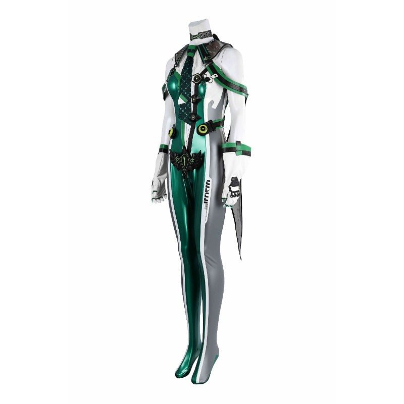 Fato de Cosplay Feminino Eve para Fãs do Jogo Stellar - Perfeito para Halloween e Roleplay - Estrela Cosplay
