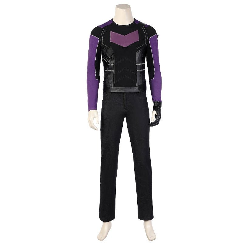 Fantasia de Hawkeye Conjunto Completo com Aljava para Halloween e Carnaval - Estrela Cosplay