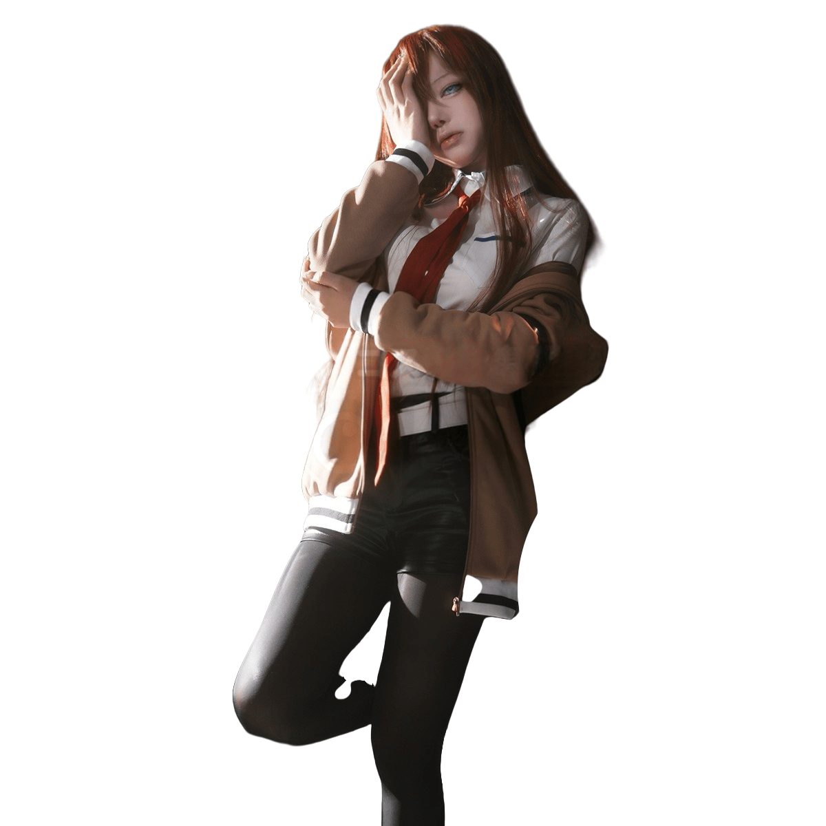 Fantasia de Cosplay Makise Kurisu de Steins;Gate - Traje de Anime de Alta Qualidade - Estrela Cosplay