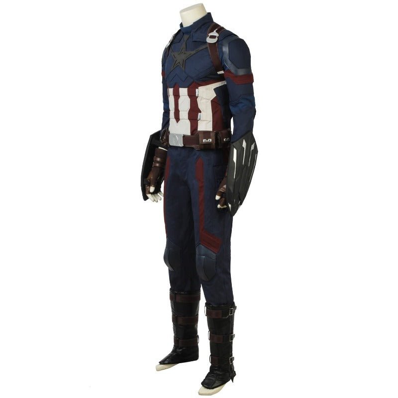 Fantasia Captain America Steve Rogers Guerra Infinita | Estrela do Cosplay - Estrela Cosplay