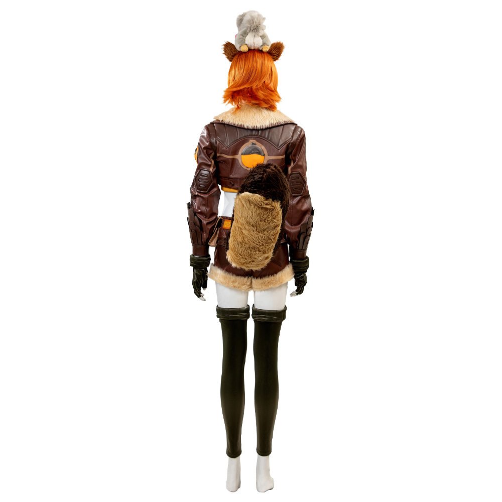 Fantasia de Squirrel Girl do Marvel Contest of Champions - Qualidade Premium - Estrela Cosplay