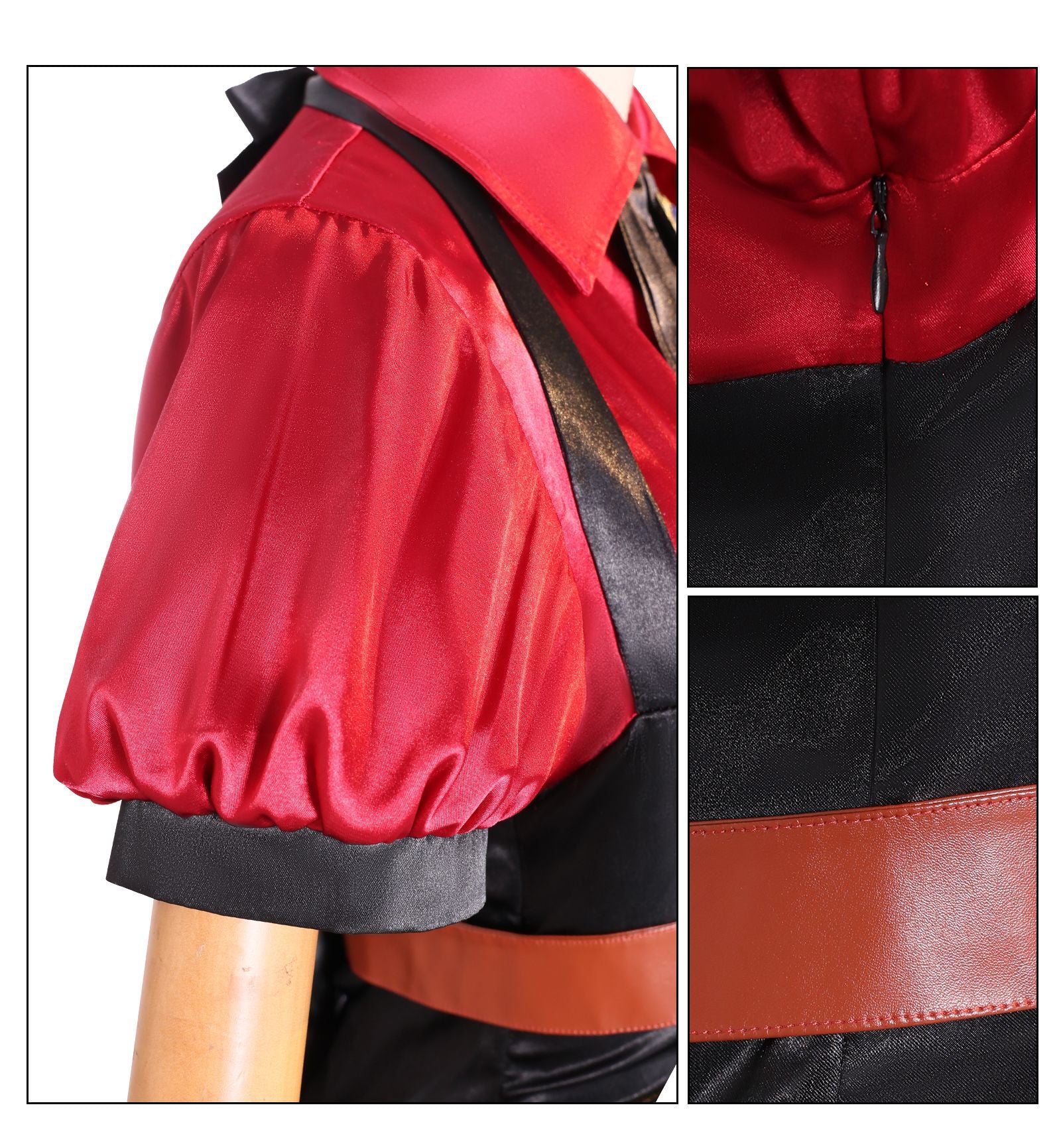 Fantasia de Cosplay Sakiko Toyokawa de BanG Dream! Ave Mujica - Traje Gótico de Anime - Estrela Cosplay